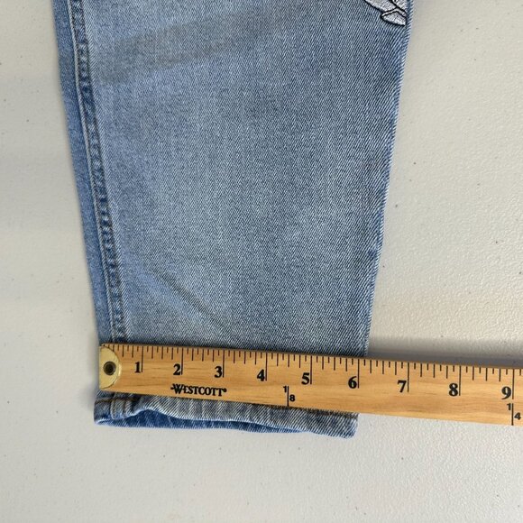 Disney Mom Jeans The Sensational Six Embroidered Size 17 - Picture 8 of 9
